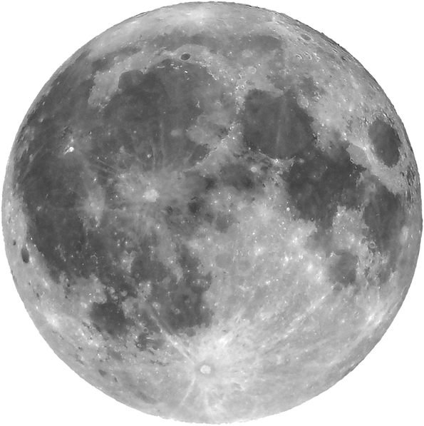 Full Moon Isolated